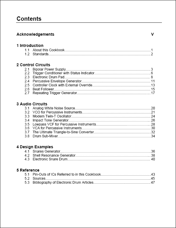 Table of Contents (75% scale) · Sample chapter in PDF format, 165 KB.